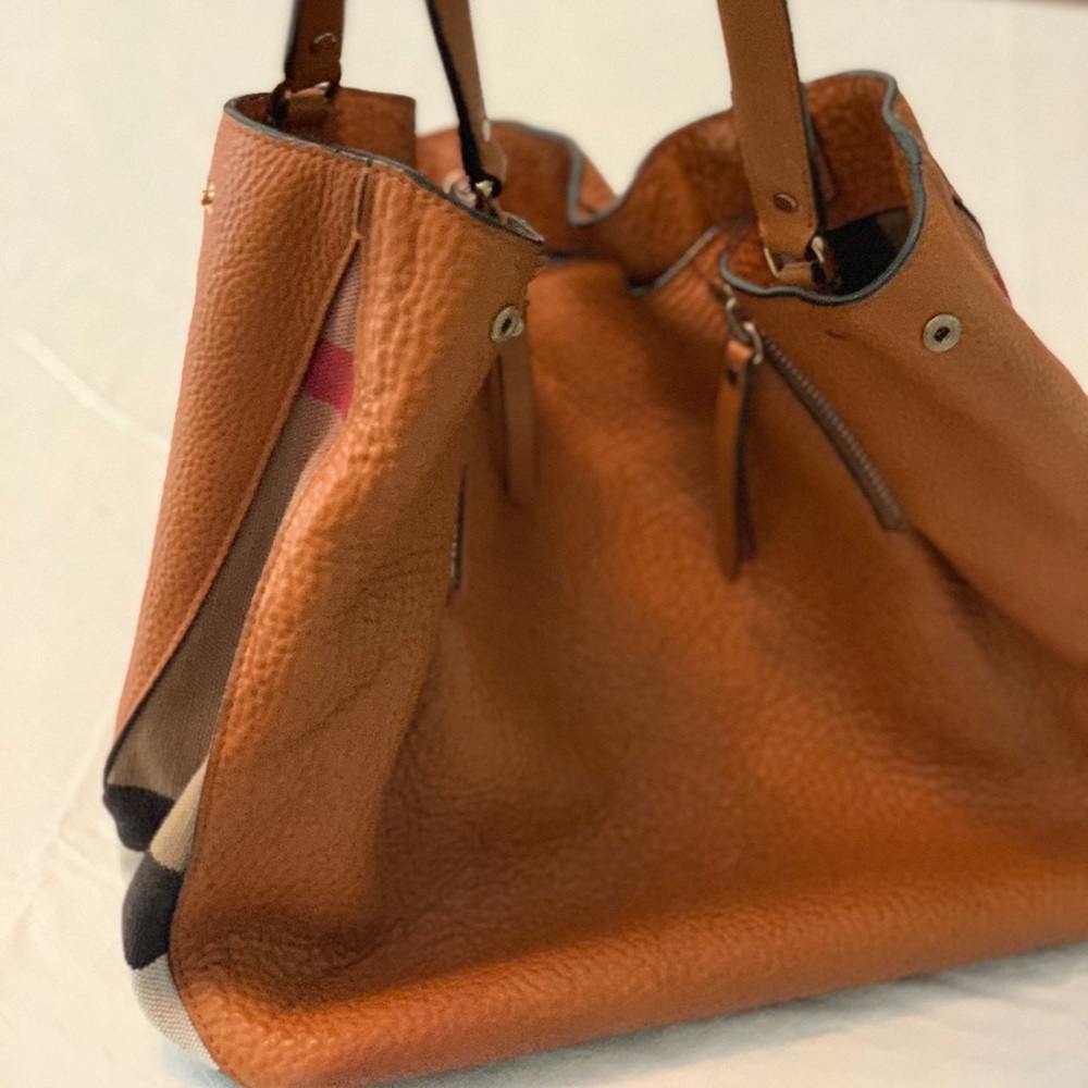 Leather Burberry Bag